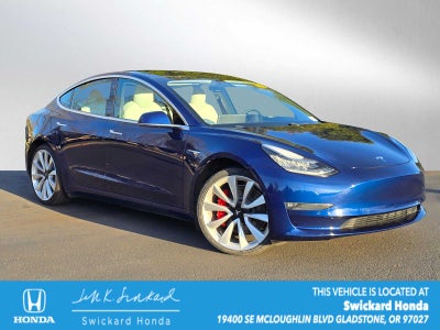2019 Tesla Model 3 Performance