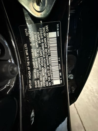 2019 Honda Civic Hatchback LX
