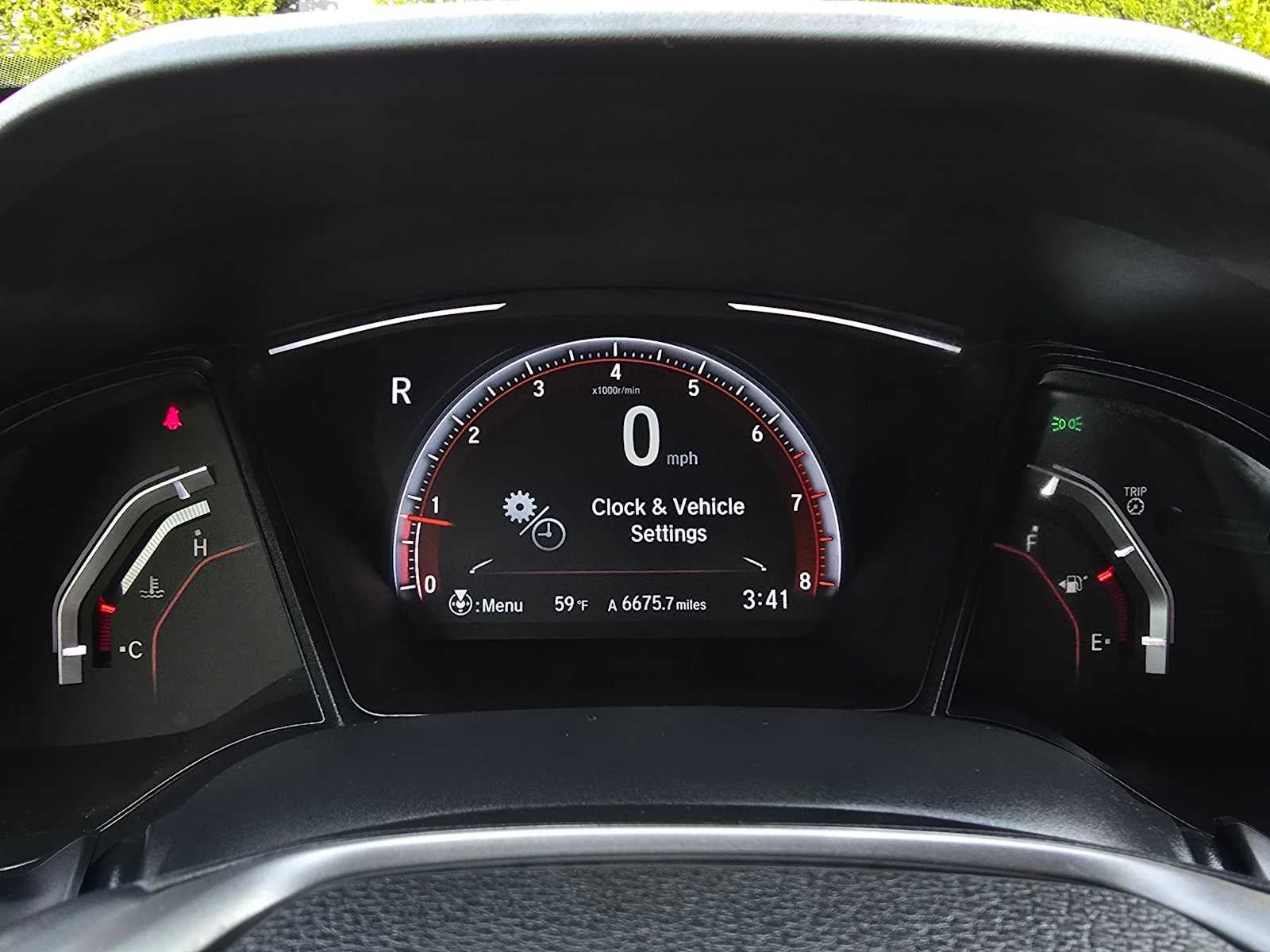 2019 Honda Civic Hatchback Sport