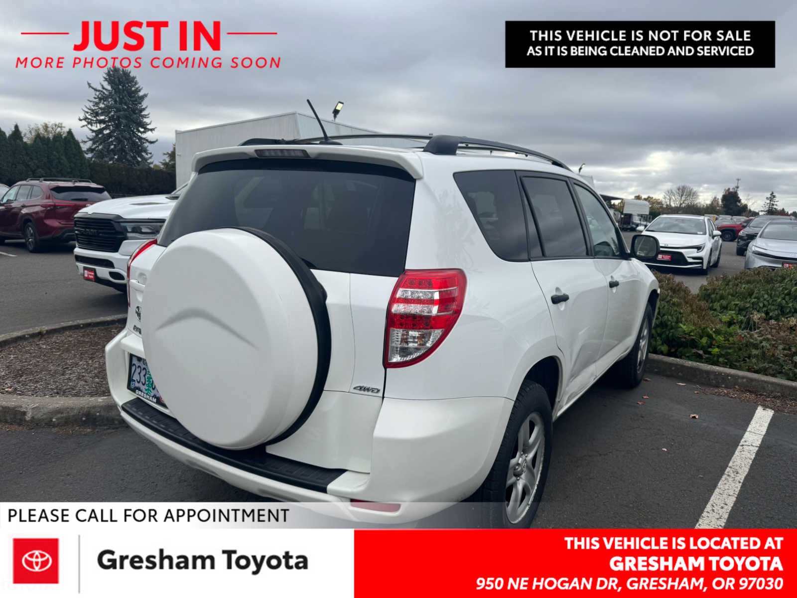 2012 Toyota RAV4 4WD 4dr I4 (Natl)