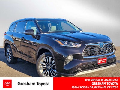2021 Toyota Highlander Hybrid Platinum