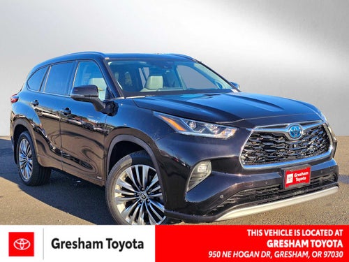 2021 Toyota Highlander Hybrid Platinum