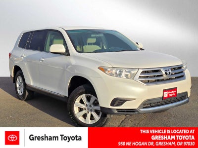 2013 Toyota Highlander FWD 4dr I4 (Natl)