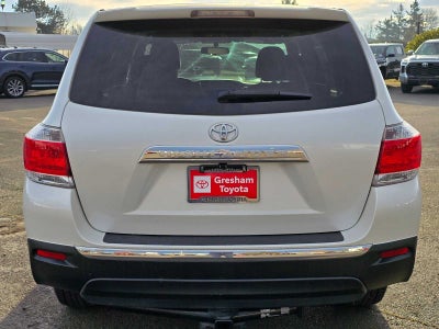 2013 Toyota Highlander FWD 4dr I4 (Natl)