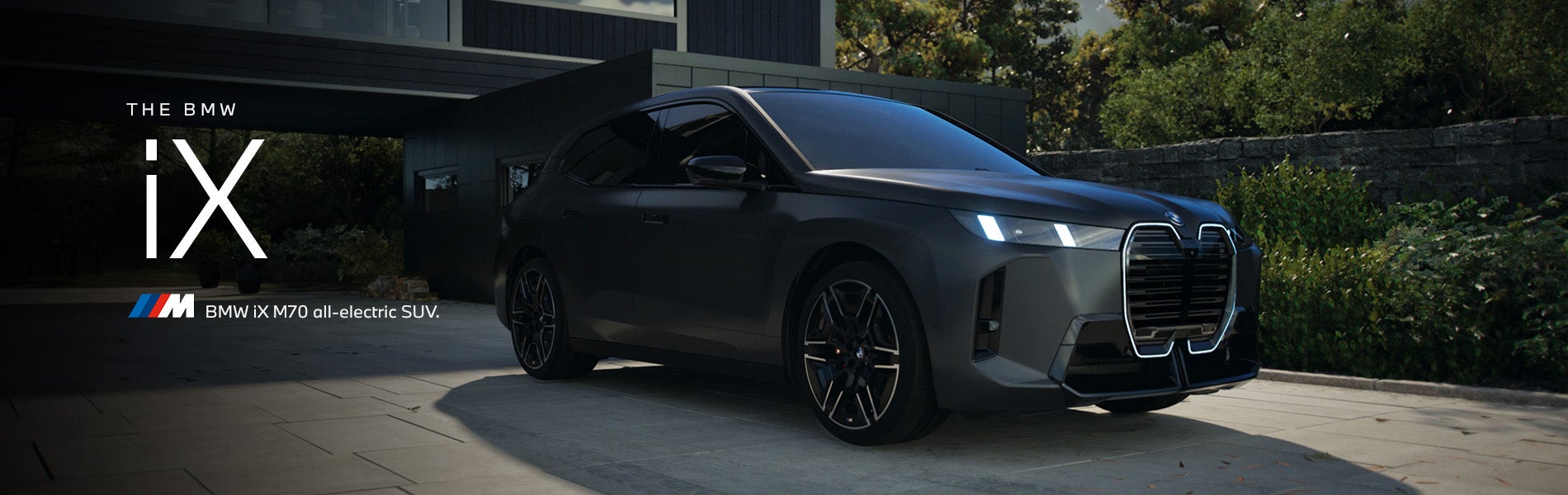 The BMW iX M70 parked. Click to learn more. | BMW of Eugene in Eugene OR