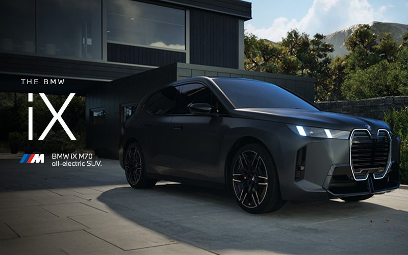The BMW iX M70 parked. Click to learn more. | BMW of Eugene in Eugene OR